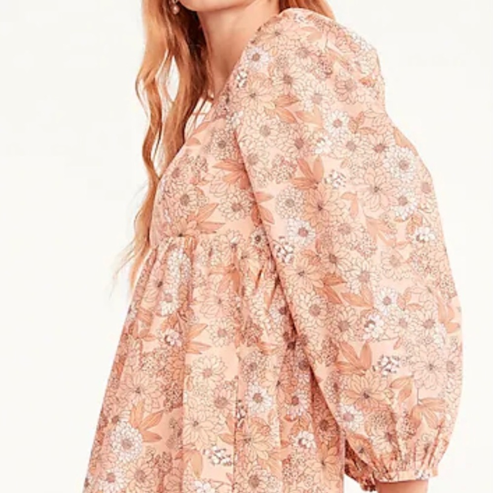 J Crew Women’s Sqareneck Cotton Poplin Dress in Zinnia Floral Sz L NWT